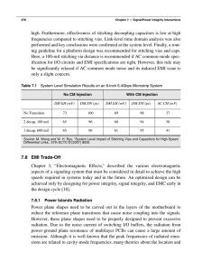 7.8 EMI Trade-Off Chapter 3, “Electromagnetic Effects