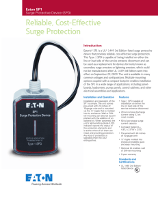 Eaton SP1 Surge Protective Device