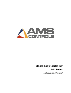 Closed Loop Controller MP Series Reference Manual