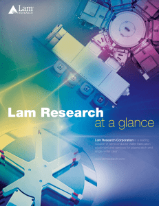 at a glance Lam Research