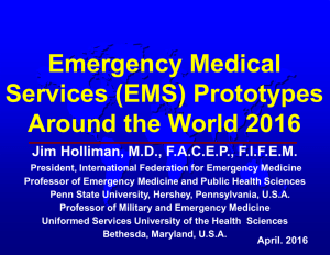 Emergency Medical Services (EMS) Prototypes Around