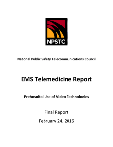 EMS Telemedicine Report