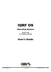 IQRF OS
