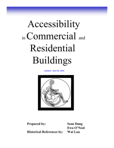 accessibility handbook - Building in California