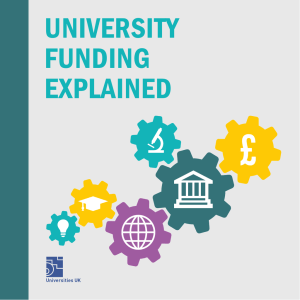 University funding explained