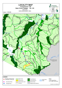 Nadgee State Forest Compartment 164 Harvest Plan