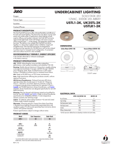 Specs - Juno Lighting Group