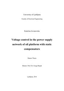 Comparison in voltage control and dynamic performance