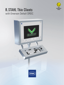 Thin Clients mit Emerson Delta V DRDC