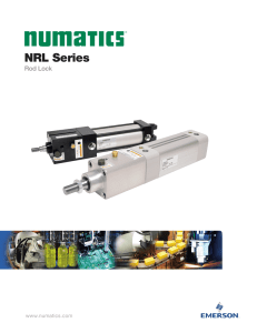 Numatics Series NRL Rod Lock Catalog