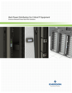 Emerson Rack PDU Interactive Brochure