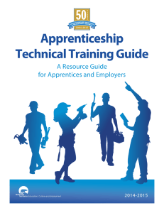 Apprenticeship Technical Training Guide