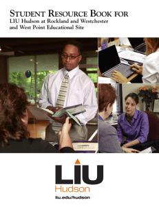 Student Resource Book - Long Island University