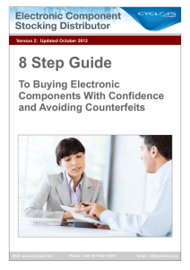 8 Step Guide To Buying Electronic Components With