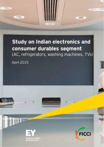Study on Indian electronics and consumer durables