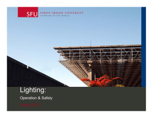 Lighting - SFU Library