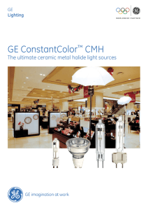 GE ConstantColor™ CMH