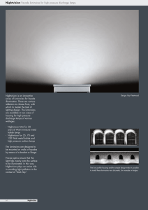 Nightvision Façade luminaires for high pressure discharge