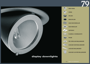 display downlights
