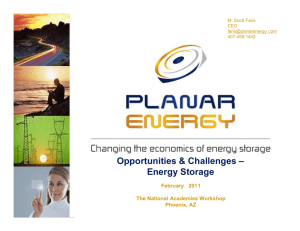 Planar Energy - National Academies