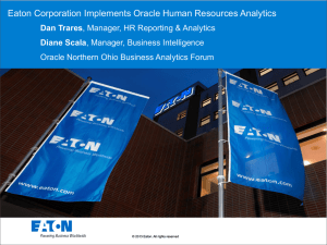 A Glimpse Into Eaton Corporation