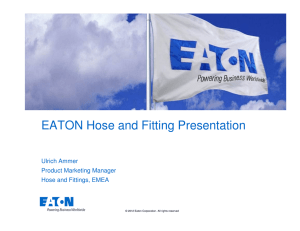 EATON Hose and Fitting Presentation