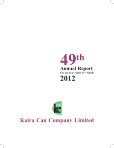 Kaira Can Company Limited