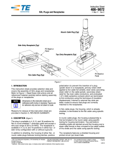 SDL Plugs and Receptacles