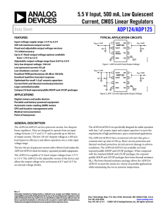 ADP125ARHZ-R7 - Analog Devices