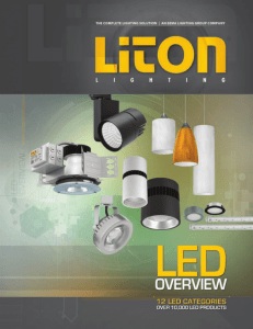 LED Overview - LITON Lighting