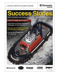 A SPECIAL REPORT BY DOMETIC MARINE