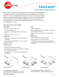 Datasheet FastLane specifications Power - Boston