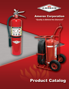 Product Catalog - Amerex Corporation