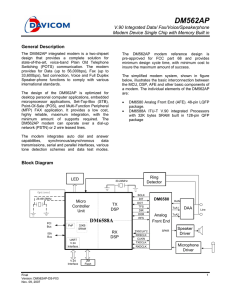 DM6583 Pin Description