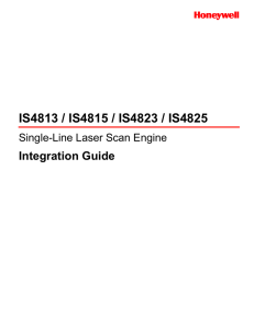 IS4813/IS4815/IS4823/IS4825 Integration Guide