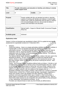 NZQA Expiring unit standard 21921 version 4 Page 1 of 6 Title