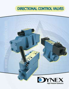 Dynex Directional Control Valves