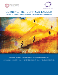 climbing the technical ladder - The Clayman Institute for Gender