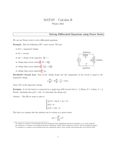 MAT197 – Calculus B
