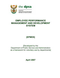 employee performance management and development system