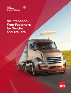 Maintenance- Free Fasteners for Trucks and Trailers