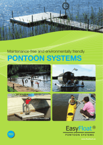 pontoon systems