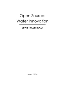 Open Source: Water Innovation