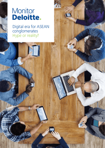 Digital era for ASEAN conglomerates Hype or reality?