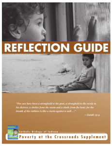 Poverty at the Crossroads: Reflection Guide