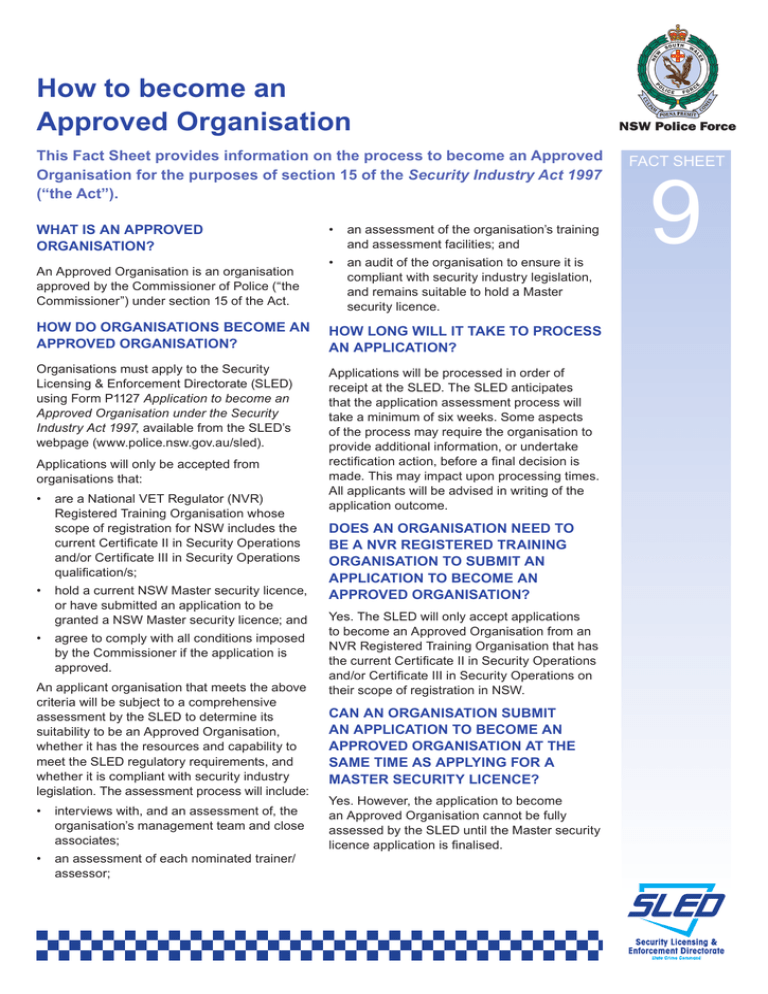 how-to-become-an-approved-organisation