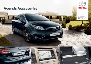 Avensis Accessories