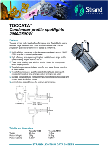 toccata - Theatrecrafts.com