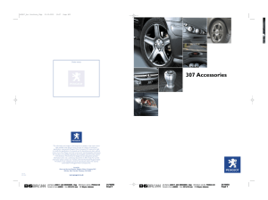 307 Accessories - The Peugeot Shop