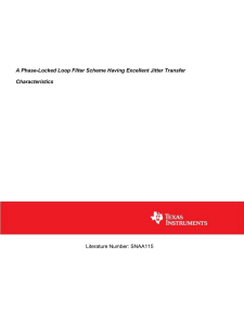 A Phase-Locked Loop Fltr Scheme Having